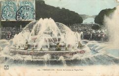 CPA Versailles bassin de Latone et Tapis Vert 