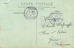 CPA Chateau de Versailles le chevet de la chapelle 