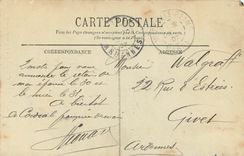 CPA Reims portail nord de la Cathedrale le jugement dernier 