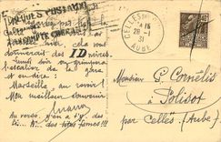 CPA Marseille les Catalans Bains de mer 