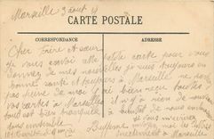 CPA Marseille le Phare de la Desirade depart d'un Courrier de Chine Bateau China