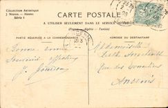 CPA Nantes Fantasy the Loire with the bridge of Pirmil J Nozais