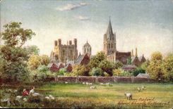 The United Kingdom CPA Oxford Christ Chruch cathedral