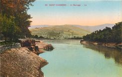 CPA Saint Chamond Le Barrage 