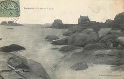 CPA Tregastel Un coin de la Rade 