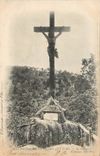 CPA Monastere de la Pierre Qui Vire Le Calvaire 