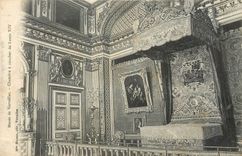 CPA Musee de Versailles Chambre a coucher de Louis XIV 