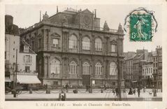 CPA Le Havre Musee et Chausee des Etats Unis 