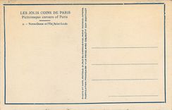 CPA Paris Notre Dame et l'lle Saint Louis 