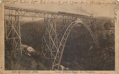 CPA Das Bergische Land Kaiser Wilhelm Brucke bei Mungsten 