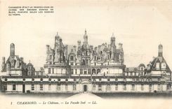 CPA Chambord Le Chateau La Facade Sud 