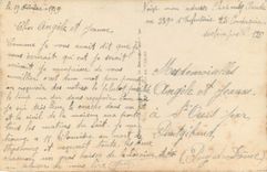 CPA L'Aimant d'Amour Fer a cheval Militaria