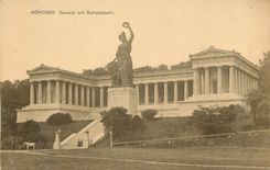 CPA Munchen Bavaria mit Ruhmeshalle 