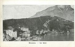 CPA Brunnen Le Quai 