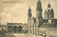 CPA Munchen Theatinerkirche u 