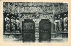 CPA Reims - Sa Cathedrale - Portail du Jugement dernier