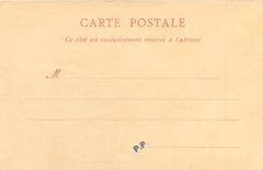 CPA La Renommee et le Genie de la France portent au Temple de l'Immortalite les bustes de leurs Maje