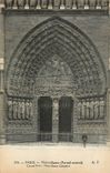 CPA Paris - Notre-Dame Portail Central