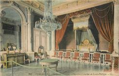 CPA Versailles - Le Grand Trianon - Chambre de Louis-Philippe