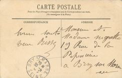 CPA Versailles - Vue generale prise à vol d'oiseau  le Parc et la Ville