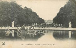 CPA Versailles - Le Bassin d'Apollon et le Tapis Vert