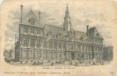 CPA Reims  -  Hotel de Ville