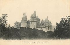 CPA Pierrefonds Le château Cote Sud