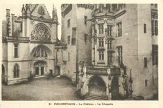 CPA Pierrefonds Le château La chapelle
