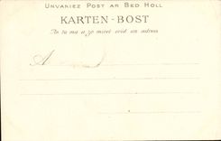 CPA Drives out gold Laou Femme and child (folklore caps Brittany costume)