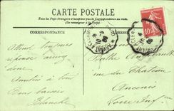 CPA Faggot of Auvergne (folklore caps costume dances)