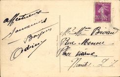 CPA a wedding around Valves kitchens (folklore caps costume)