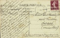 CPA Valves Seen from of the staircase of Garenne (folklore caps costume)