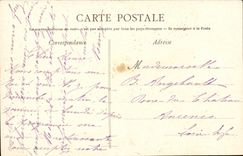 CPA love in Brittany Bridge Swallow-hole Concarneau Rosporden (folklore caps costume)