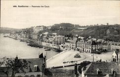 CPA Audierne Panorama of the quays