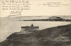 CPA Saint Malo the tomb of Botrel Chateaubriant