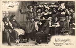 CPA the voice of the closed bed the bard (folklore costume)