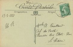 CPA Versailles grand Trianon facade sur les jardins 