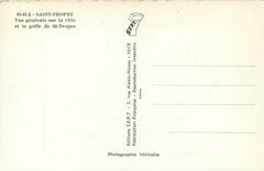 CPM Saint Tropez vue generale sur la ville et le golfe de St Tropez 