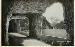 CPA Axentrabe mit Fluclen und Bristenstock 