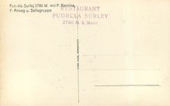 CPA Fuokla Surlej Mit P Bernina P Roseg U Sellagruppe 