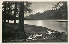 CPA Abend am Silvaplanersee 