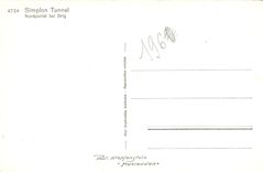 CPM Simplon Tunnel Nordportal bei Brig 