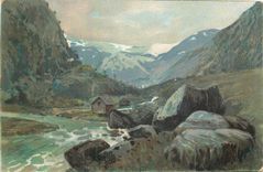 CPA Fantaisie Montagne