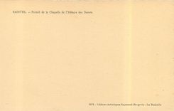 CPA Saintes Portail de la Chapelle de l'Abbaye des dames