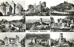 CPM L'Auvergne Chateaux 
