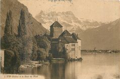 CPA Chillon et la Dent du Midi 