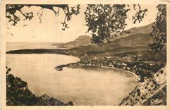 CPA Menton vue pris de la Frontiere 