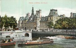 CPA Paris l'Hotel de Ville 