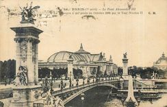 CPA Paris 7e arrt le pont Alexandre III 