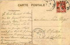 CPA Nancy la gare eglise St Leon Faubourg Stanislav 